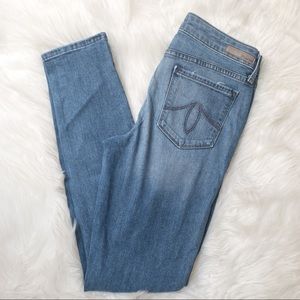 Level 99 Mid Rise Liza Skinny Jean